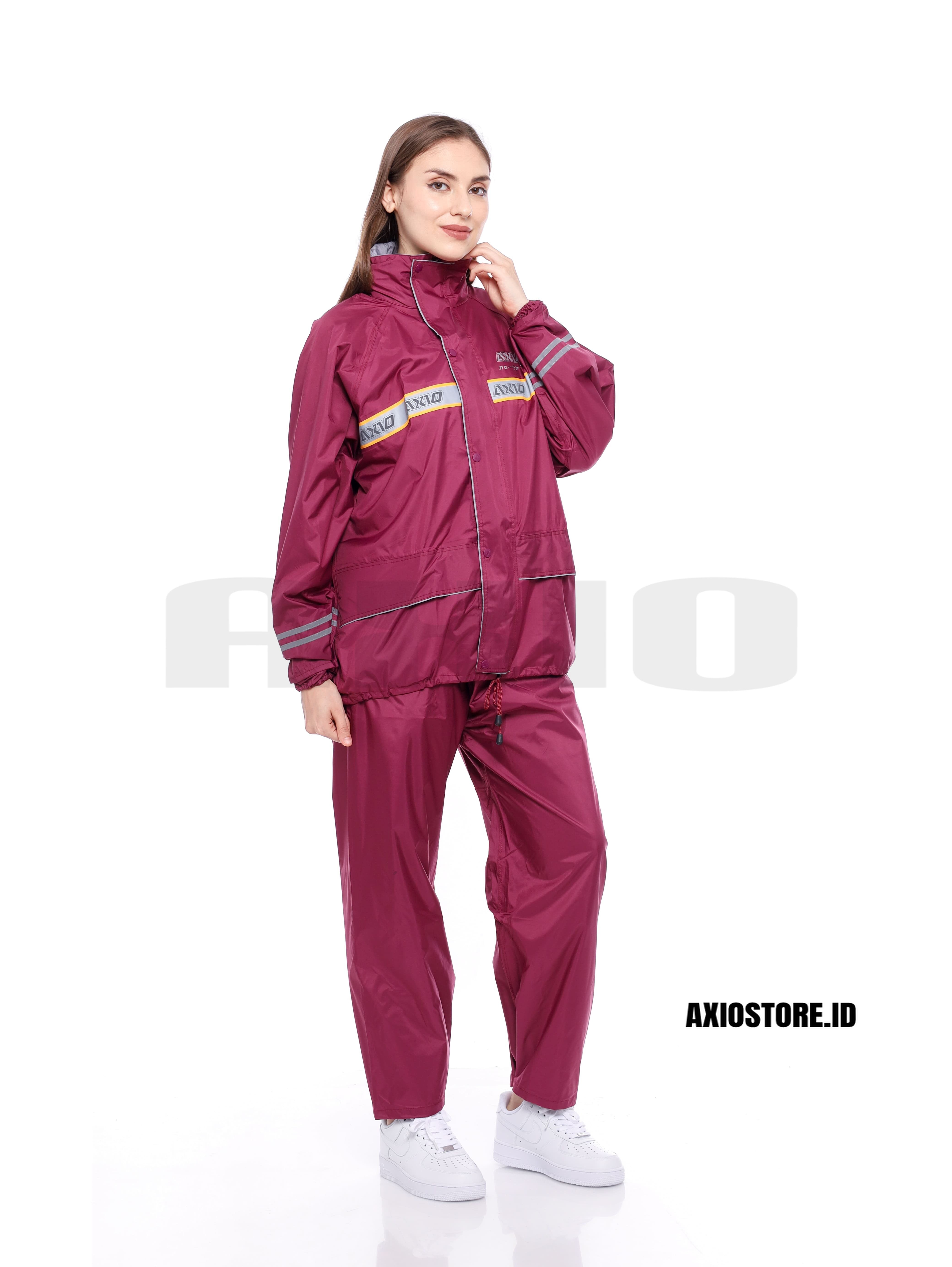 Axio 882 Merah Maroon Original Europe Waterproof